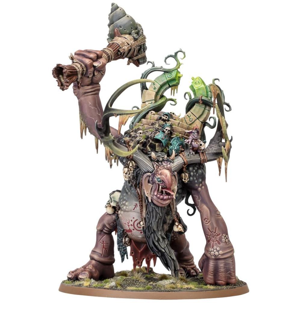 WAR HAMMER GLOOMSPITE GITZ TRUGG THE TROGGOTH KING