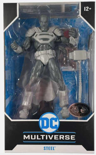 DC MULTIVERSE 7IN SCALE CLASSIC STEEL PLATINUM EDITION AF