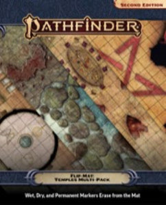 PATHFINDER FLIP-MAT TEMPLES MULTI-PACK MAP