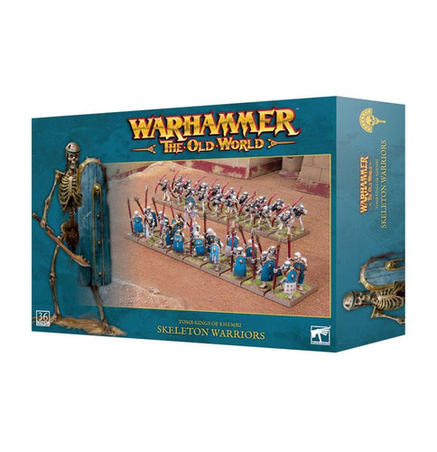 WARHAMMER THE OLD WORLD- TOMB KINGS OF KHEMRI - SKELETON WARRIORS/ARCHERS