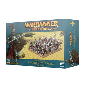 WARHAMMER THE OLD WORLD KINGDOM OF BRETONNIA: KNIGHTS OF THE REALM ON FOOT